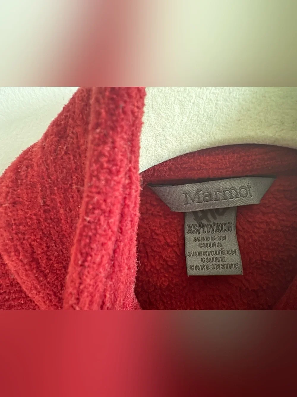 Marmot - Unisex Couloir Fleece Full Zip 2 Pocket Fleece - Size X-Small - Red